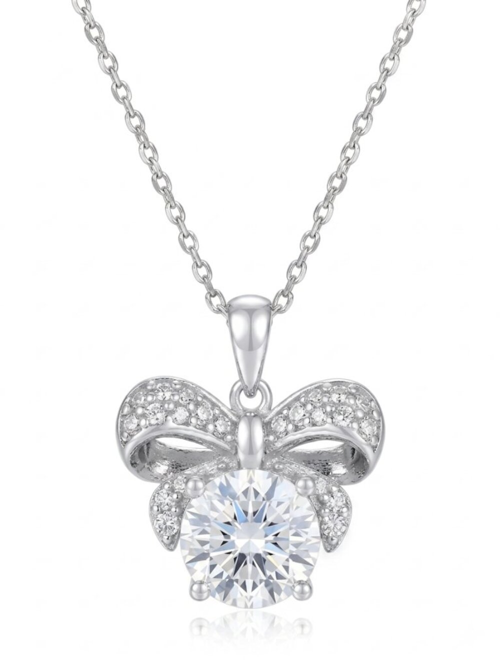 Bow Ring with Round Gemstone - Charmed Aroma
